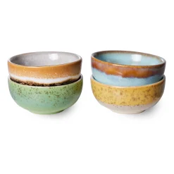 HK Living 70'S Liten Skal 4-Pk Multi Sale