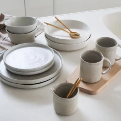 Scandi Living Sandsbro Pastatallerken O 23 Cm Off-White Hot