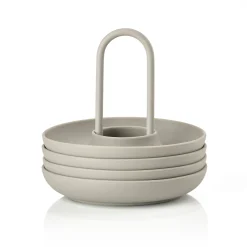 Zone Denmark Singles Eggeglass Med Beholder Mud New