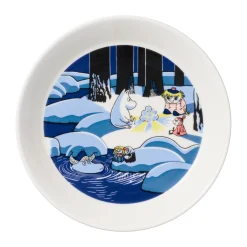 Arabia Snow Lantern & Moomin'S Day 2018 Mummitallerkenssett Hot