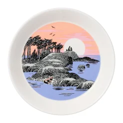 Arabia Snow Lantern & Moomin'S Day 2018 Mummitallerkenssett Hot