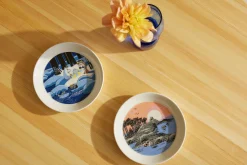 Arabia Snow Lantern & Moomin'S Day 2018 Mummitallerkenssett Hot