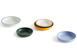 HAY Sobremesa Serveringsskal L O 25 Cm Hvit-Bla New