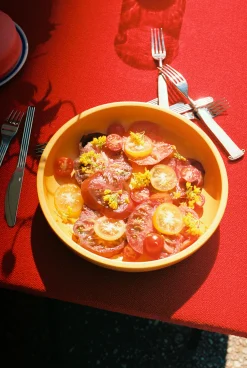 HAY Sobremesa Serveringsskal L O 25 Cm Gul Outlet