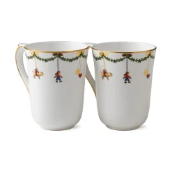 Royal Copenhagen Star Fluted Christmas Kopp 2 Stk Hot