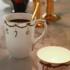 Royal Copenhagen Star Fluted Christmas Kopp 2 Stk Hot