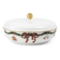 Royal Copenhagen Star Fluted Skal Med Lokk Sale