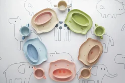 STAUB Barneservise 4 Deler Brun Hot