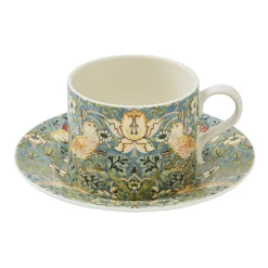 Spode Strawberry Thief Tekopp Med Skal 28 Cl Sale