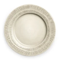 Mateus Stripes Tallerken O28 Cm Sand Fashion