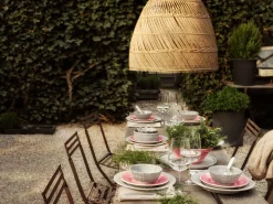 Mateus Stripes Tallerken O28 Cm Sand Fashion