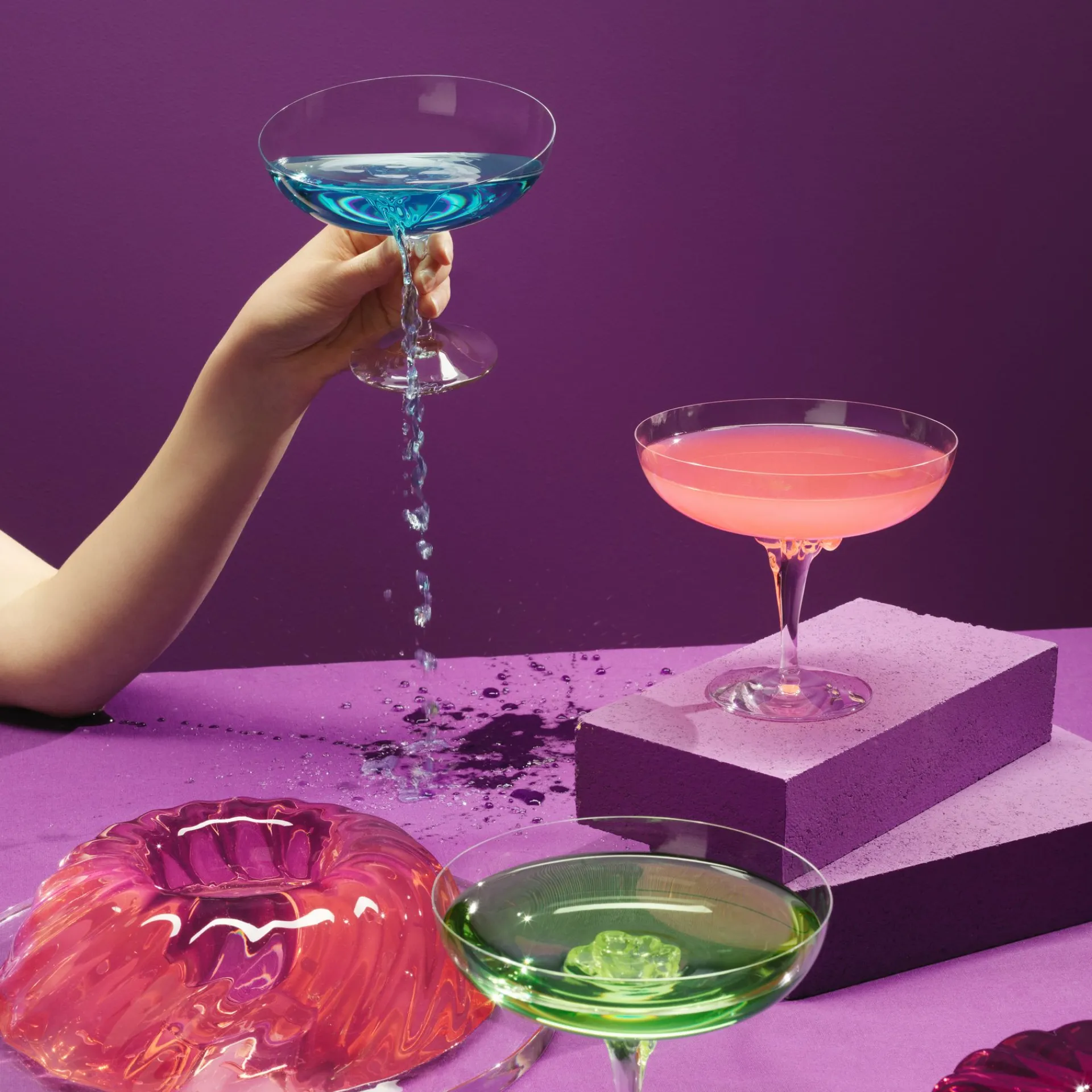 Kosta Boda Sugar Dandy Coupeglass 32 Cl Rosa Sale