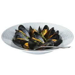 Rörstrand Swedish Grace Dyp Tallerken O25 Cm Is (Lysebla) Outlet