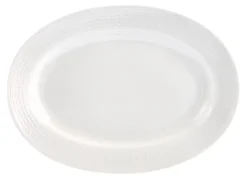 Rörstrand Swedish Grace Fat Oval 32 Cm Sno (Hvit) Discount