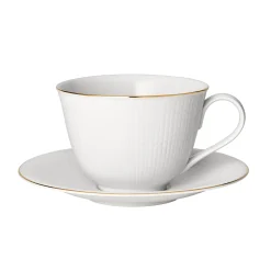 Rörstrand Swedish Grace Gala Tekopp Med Fat Clearance