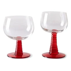 HK Living Swril Vinglass Hoy Rod Outlet