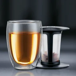 Bodum Tea For One Glass Med Tesil Fashion