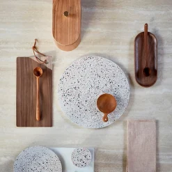 HK Living Terrazzo Serveringsfat Stor Best