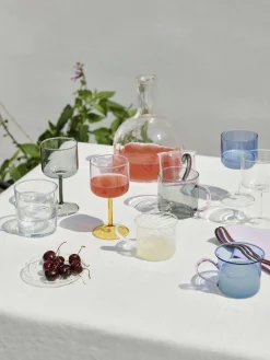 HAY Tint Vinglass 25 Cl 2-Pakning Bla-Klar Best