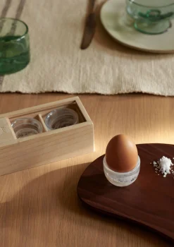 Ferm LIVING Tinta Eggeglass 4-Pakning O 4,8 Cm White Hot