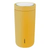 Stelton To Go Click Kopp 0,4 L Soft Poppy Yellow Hot