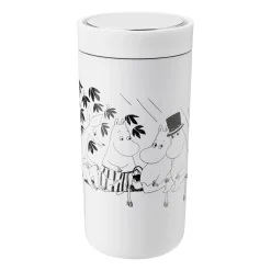 Stelton To Go Click Mummi Kopp 0,4 L Soft White-Black Clearance