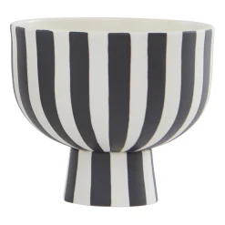 OYOY Toppu Skal O 15 Cm Svart-Hvit Hot