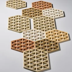 Zone Denmark Triangles Gryteunderlag 14X16 Cm Khaki Discount