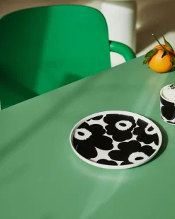 Marimekko Unikko Frokostservise Hvit-Svart Sale
