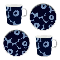 Marimekko Unikko Frokostservise Bla Fashion