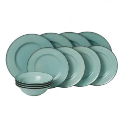 Royal Doulton Union Street Sett 12 Deler Bla Clearance