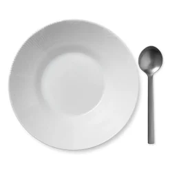 Royal Copenhagen White Elements Dyp Tallerken Fashion