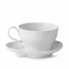 Royal Copenhagen White Elements Kopp Med Fat 26 Cl New