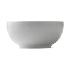 Royal Copenhagen White Fluted Bolle Diameter 15 Cm Clearance