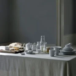 Royal Copenhagen White Fluted Half Lace Tekopp Med Skal Online