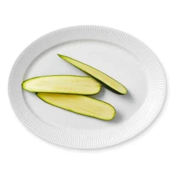 Royal Copenhagen White Fluted Ovalt Fat Diameter 33 Cm Online