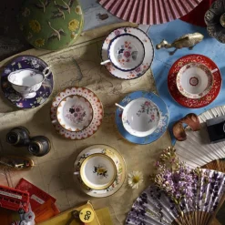 Wedgwood Wonderlust Liten Tekopp Med Fat Midnight Garden Discount