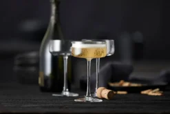 Lyngby Glas Zero Champagneglass Coupe 26 Cl 4-Pakning New